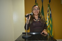 Vereadora Hélvia Almeida - PSD, destaca esforço da Prefeitura em negociar débito deixado pela gestão anterior